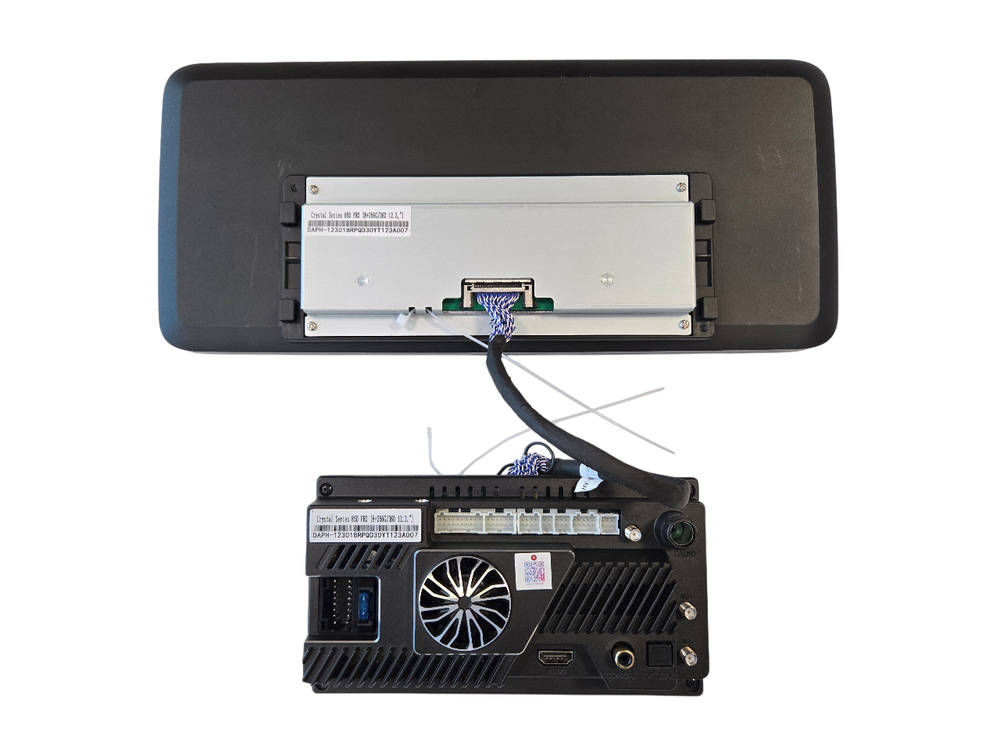 Магнитола для Mercedes-Benz ML (W166), GL (X166) 2011-2015 - Redpower 85270XLMPRO монитор 12.3" QLED в стиле Audi, Android 14, CarPlay, 4G SIM-слот