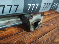 Усилитель заднего бампера Skoda Octavia 2 (A5) 04-13 Б/У Оригинал 1Z5807305