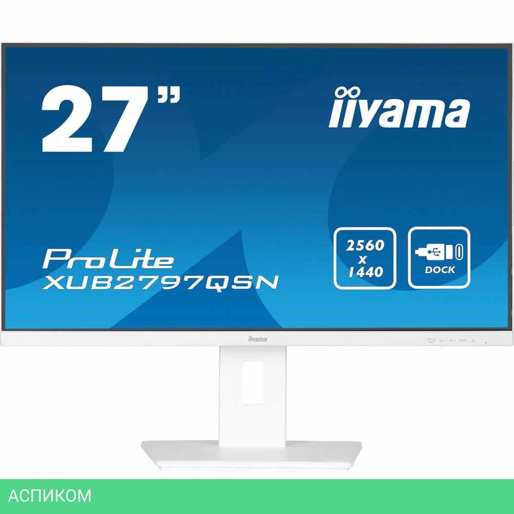 Монитор Iiyama ProLite XUB2797QSN-W1 белый