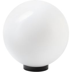 Садово-парковый светильник ЭРА НТУ 01-150-401 шар опаловый на опору / кронштейн IP44 Е27 max150Вт d400mm