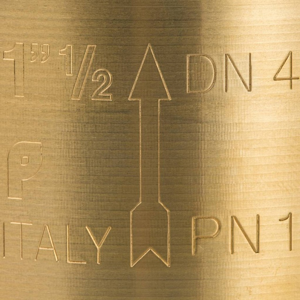 Клапан обратный STOUT - 1"1/2 (ВР/ВР, PN10, Tmax 100°C, затвор пластиковый)