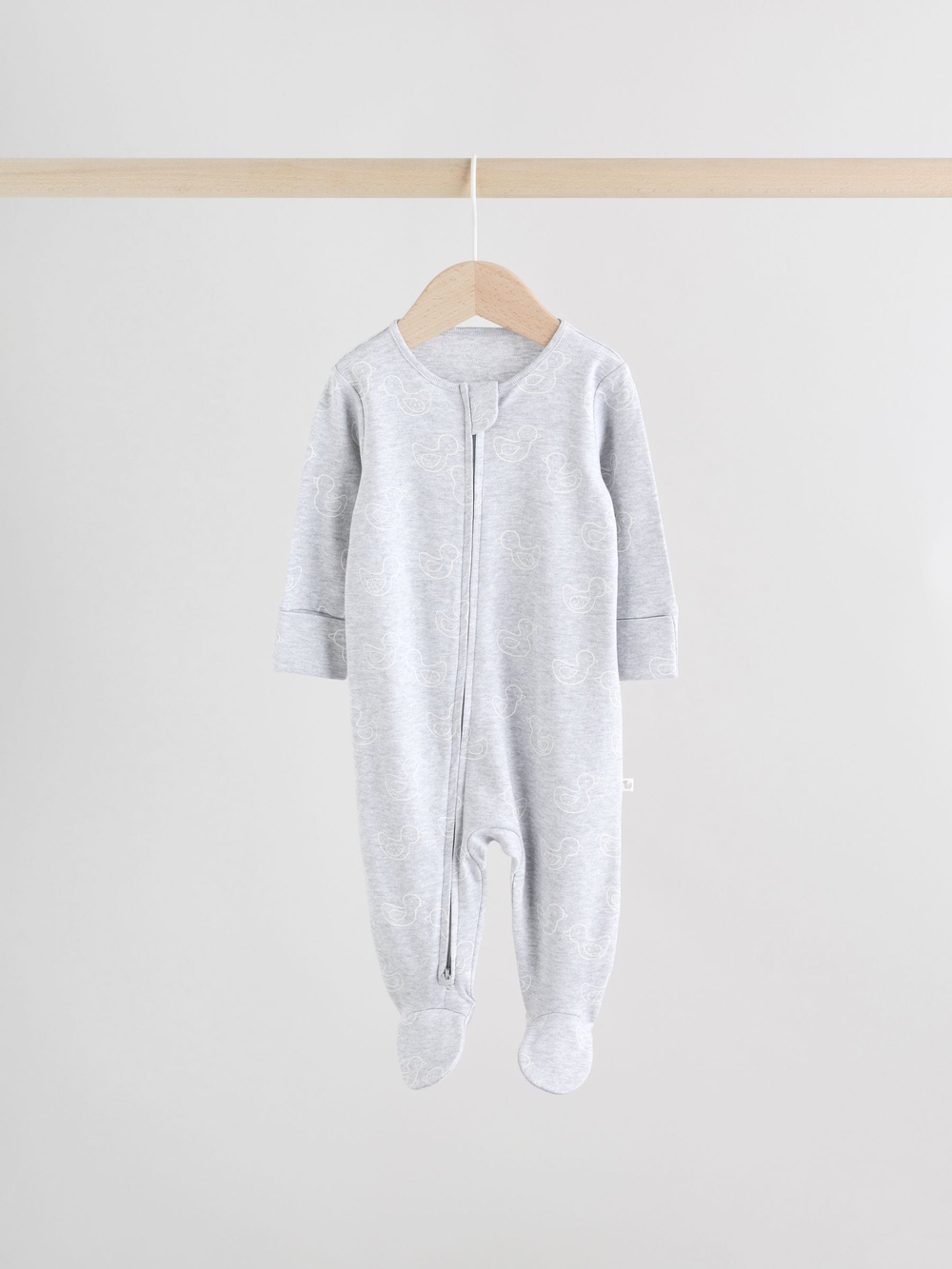 Комбинезон / Cлип для малышей Next F40-052, 3 шт., Серый, Белый