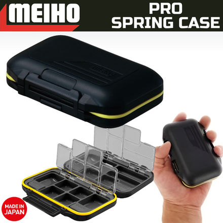 Коробка рыболовная Meiho PRO SPRING CASE CB-440 Black
