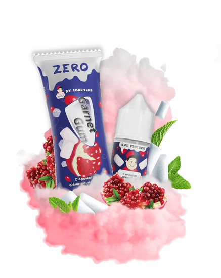 Жидкость (М) Candyman Zero (27 мл, 0 мг) Garnet Gum