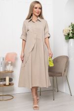 Платье "Индира" (беж) НЬЮ П5940 LT Collection (Акция)