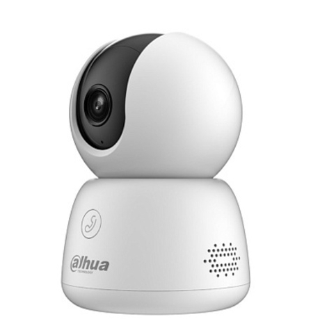 Мини-PT IP-камера видеонаблюдения с Wi-Fi, 3Мп; 1/3.2” CMOS; объектив 2.8мм; механический ИК-фильтр Dahua DH-IPC-H3BP-0280B