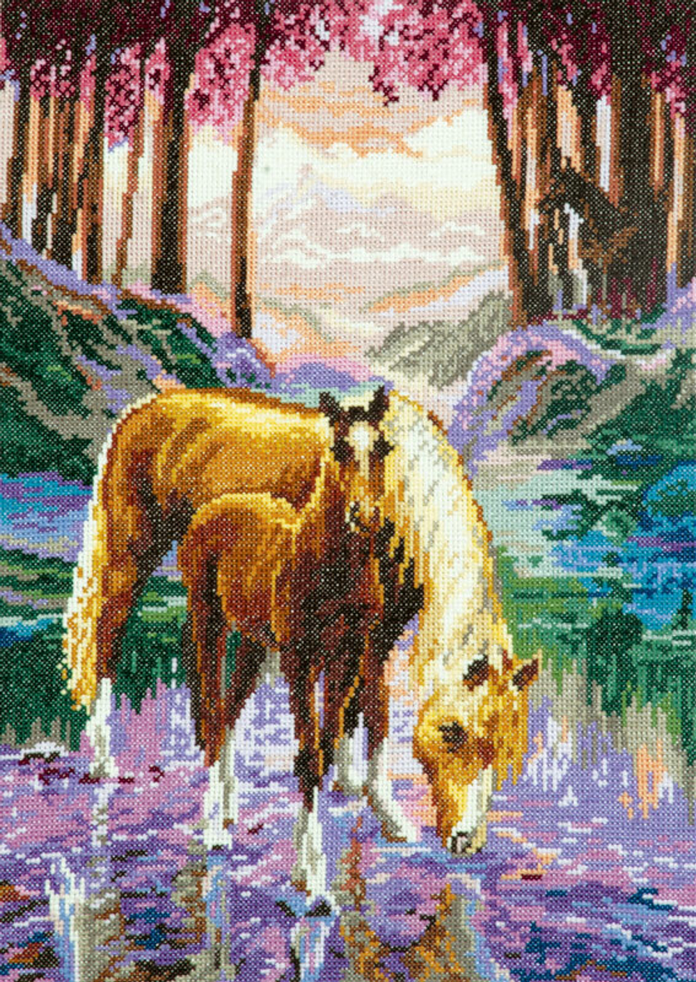 "Чудесное видение"-60-01 вышивка