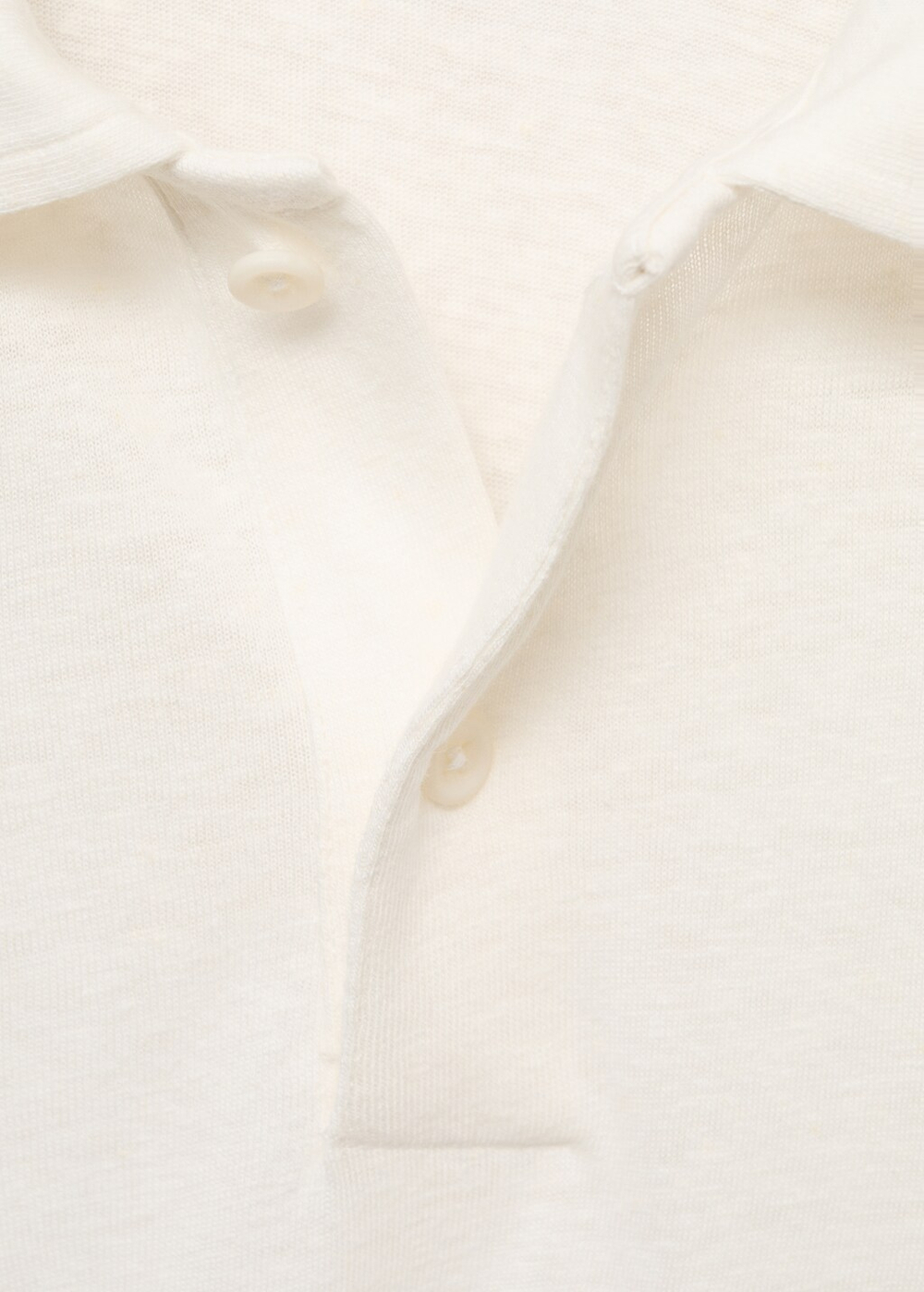 Поло из льна приталенного кроя