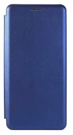 Чехол книжка Xiaomi Redmi 9 с силиконовой вставкой Blue Zibelino