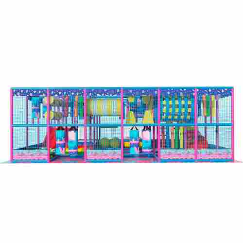 Детский уличный игровой лабиринт с крышей «Морской парк» 7,38×5,92×3,2 м