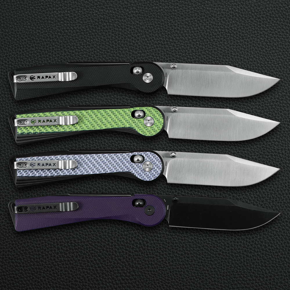 Нож Трек / Trek фиолетовый карбон