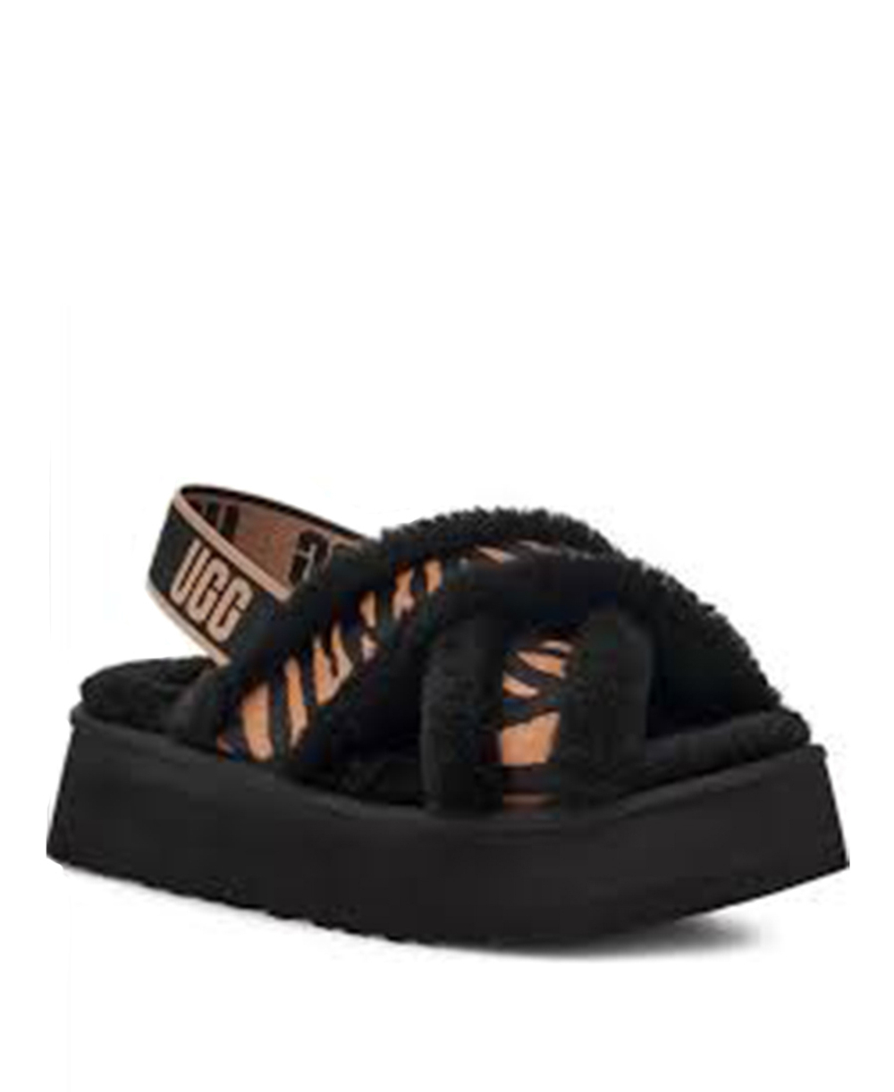 DISCO CROSS SLIDE-tiger print