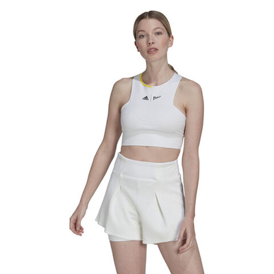 Женская теннисная майка adidas Cropped Tank Top Women - White