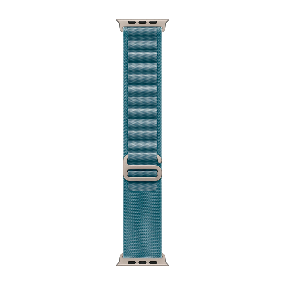 Умные часы Apple Watch Ultra 3 (2025) GPS + Cellular, 49mm, Natural Titanium Case with Light Blue Alpine Loop, M