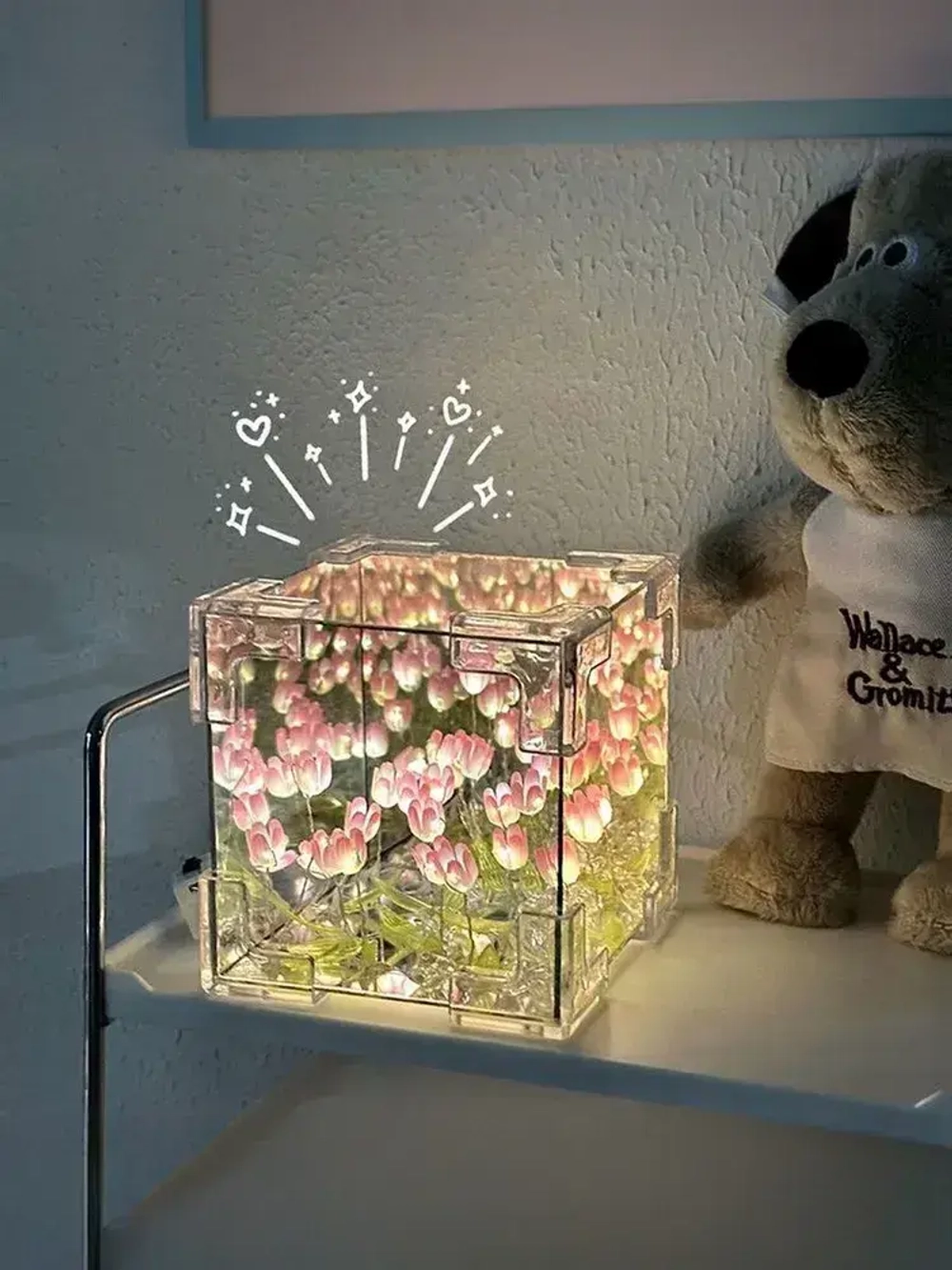 Ночник с тюльпанами собери сам, подарок на день матери