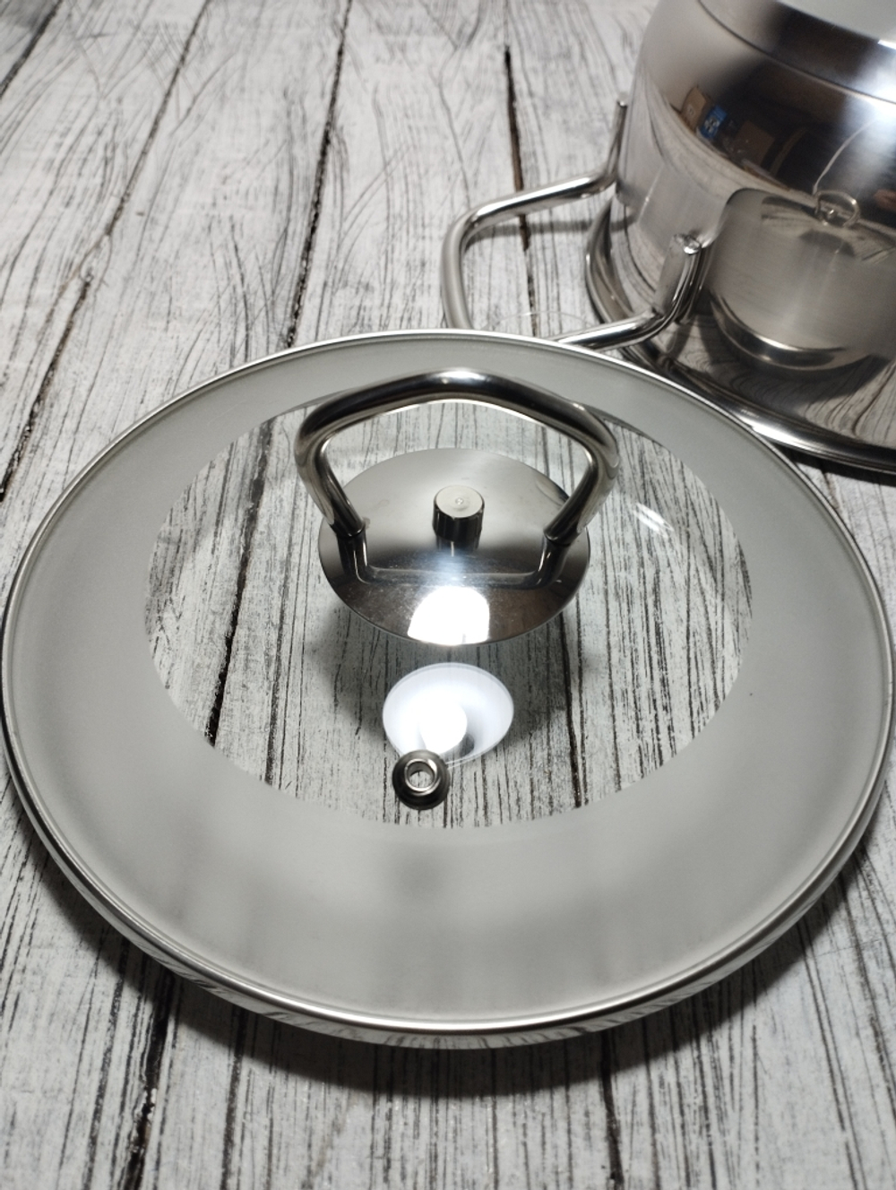 Кастрюля 1,6л 3-х слойное капс дно д16см НМ 5316