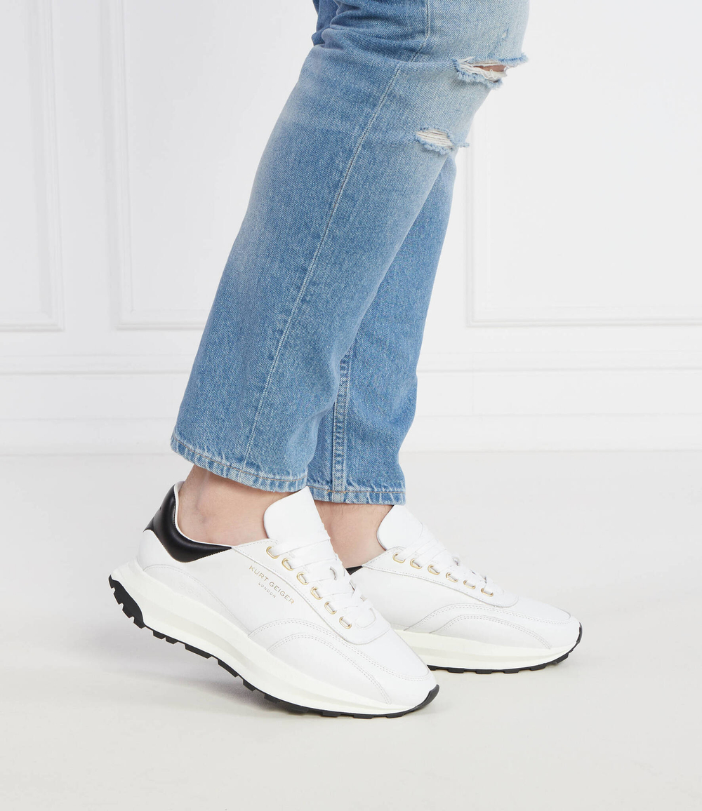 Кожаные кроссовки gaspar Kurt Geiger - белый(9586213109)