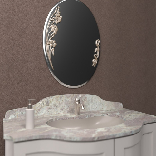 Ламинированная панель ПВХ ВЕК Саржа карамель 2700х250мм