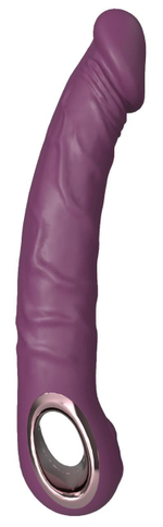 Secwell SW3020 – реалистичный силиконовый вибратор с 10 режимами, фиолетовый, 22 см