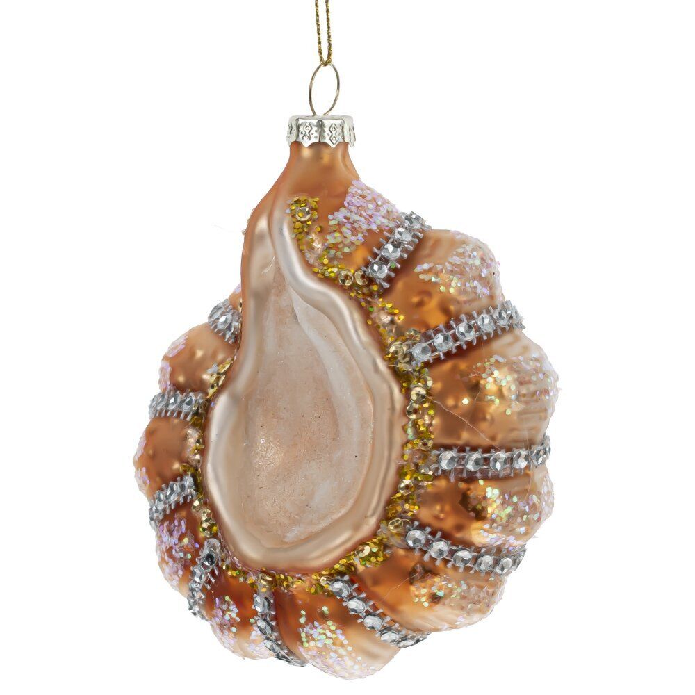 GAEM Украшение новогоднее "Ракушка", L9,5 W7 H12 см