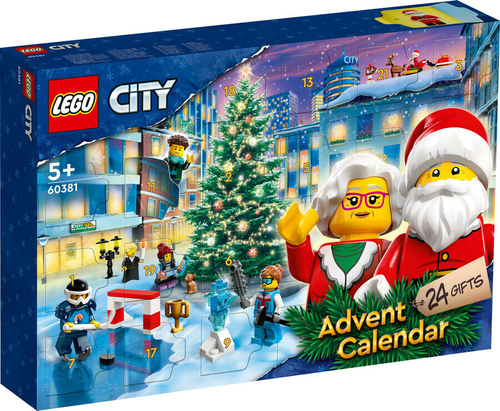 Конструктор LEGO City 60381 Новогодний адвент календарь 2023