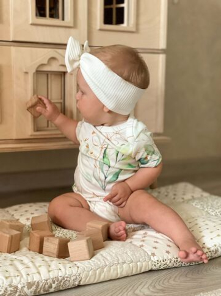 Боди с коротким рукавом LooJoo Ветви