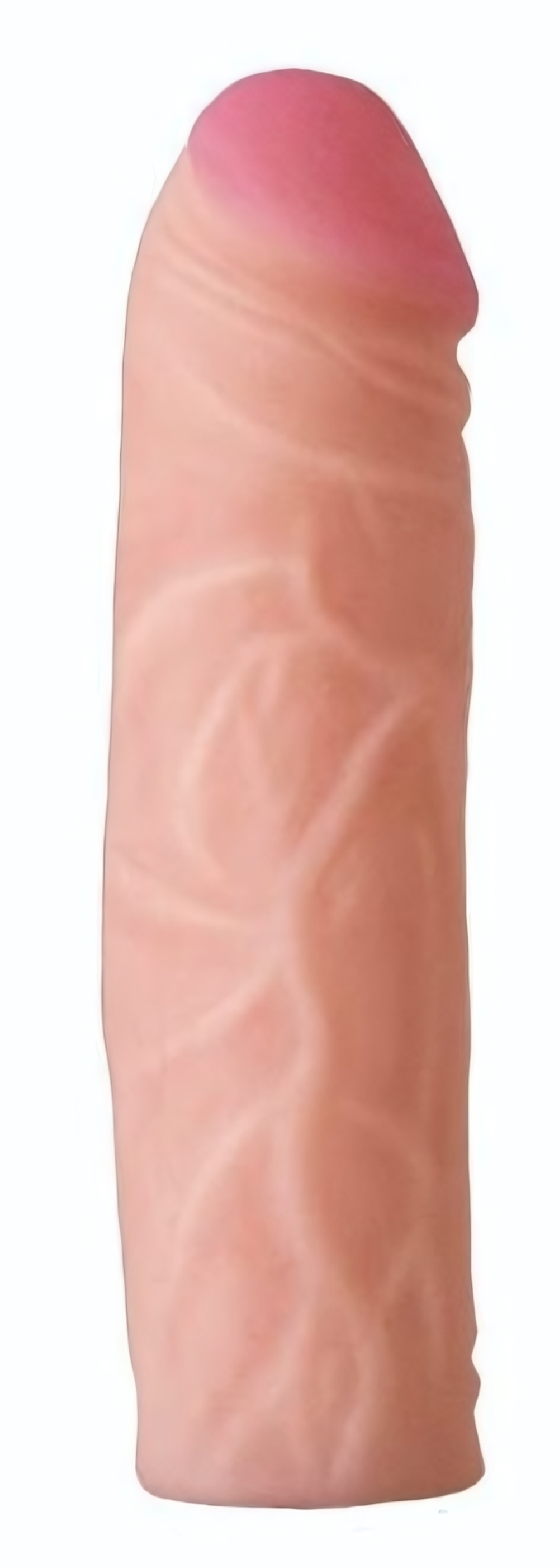 Телесная насадка на Harness с коннектором GREEN LINE - 15,5 см. (Цвет: телесный)