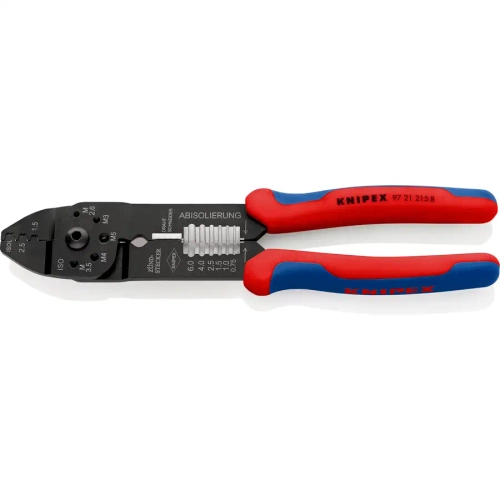 Клещи зажимные для опрессовки чернёные 230 мм Knipex 97 21 215 B SB