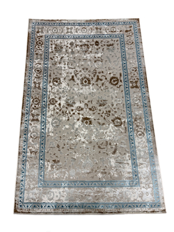 Ковер Eliza 37905C Blue FLS/Beige COK Прямоугольник