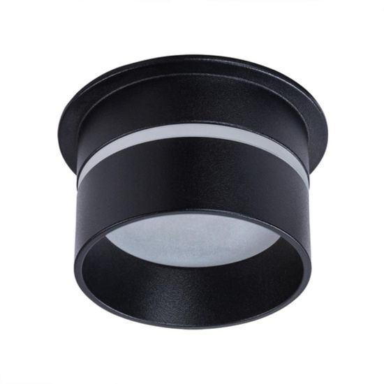 A2164PL-1BK Светильник потолочный встраиваемый IMAI для MR16 60x71мм черный IP20 монтаж Ø68мм