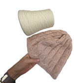 Пряжа на бобине (Италия) 70% кашемир 30% шелк 100г-750м. 360г