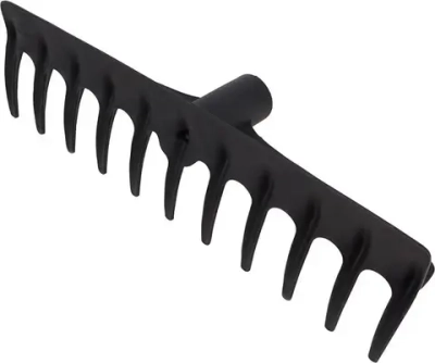 Грабли садовые без черенка «Агроном Премиум» пластиковые (11 зубьев, 37*10,5*8,5см) АП 138. 332008-S