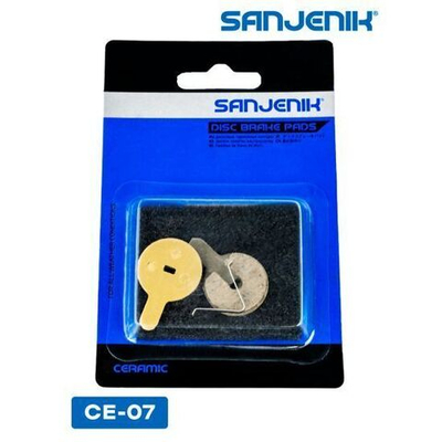 Колодки тормозные керамические Sanjenik CE-07 для Kugoo C1, G2 Pro, V1