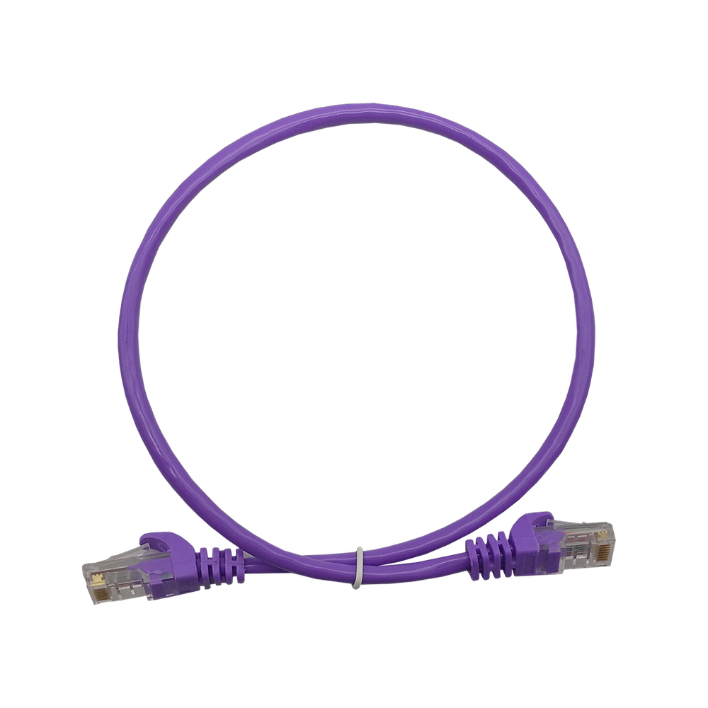 Патч-корд UTP ST-ПК-4/50 (0,5м.) ФИОЛЕТОВЫЕ