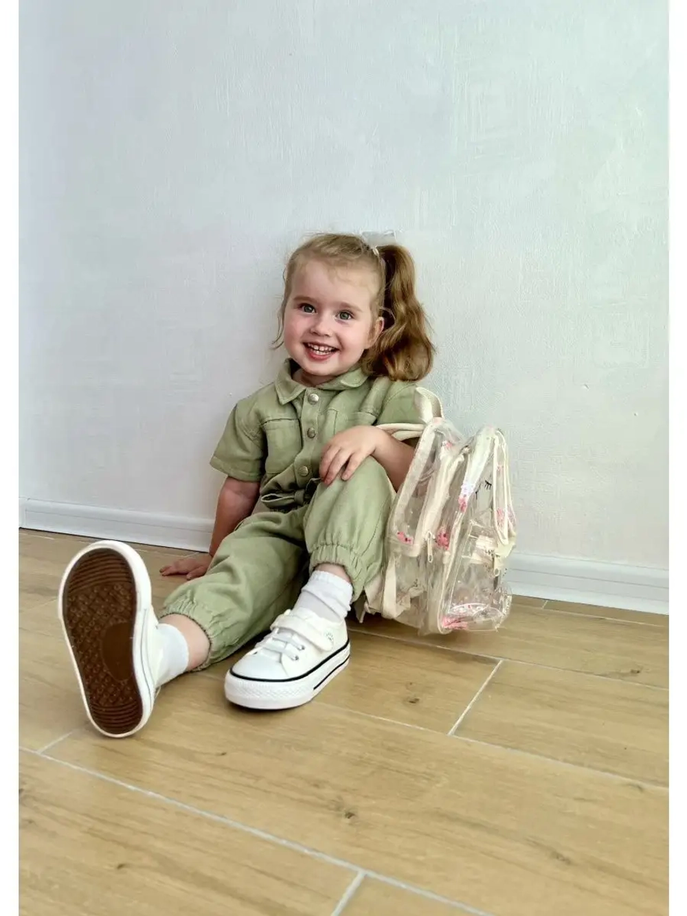 Комбинезон джинсовый