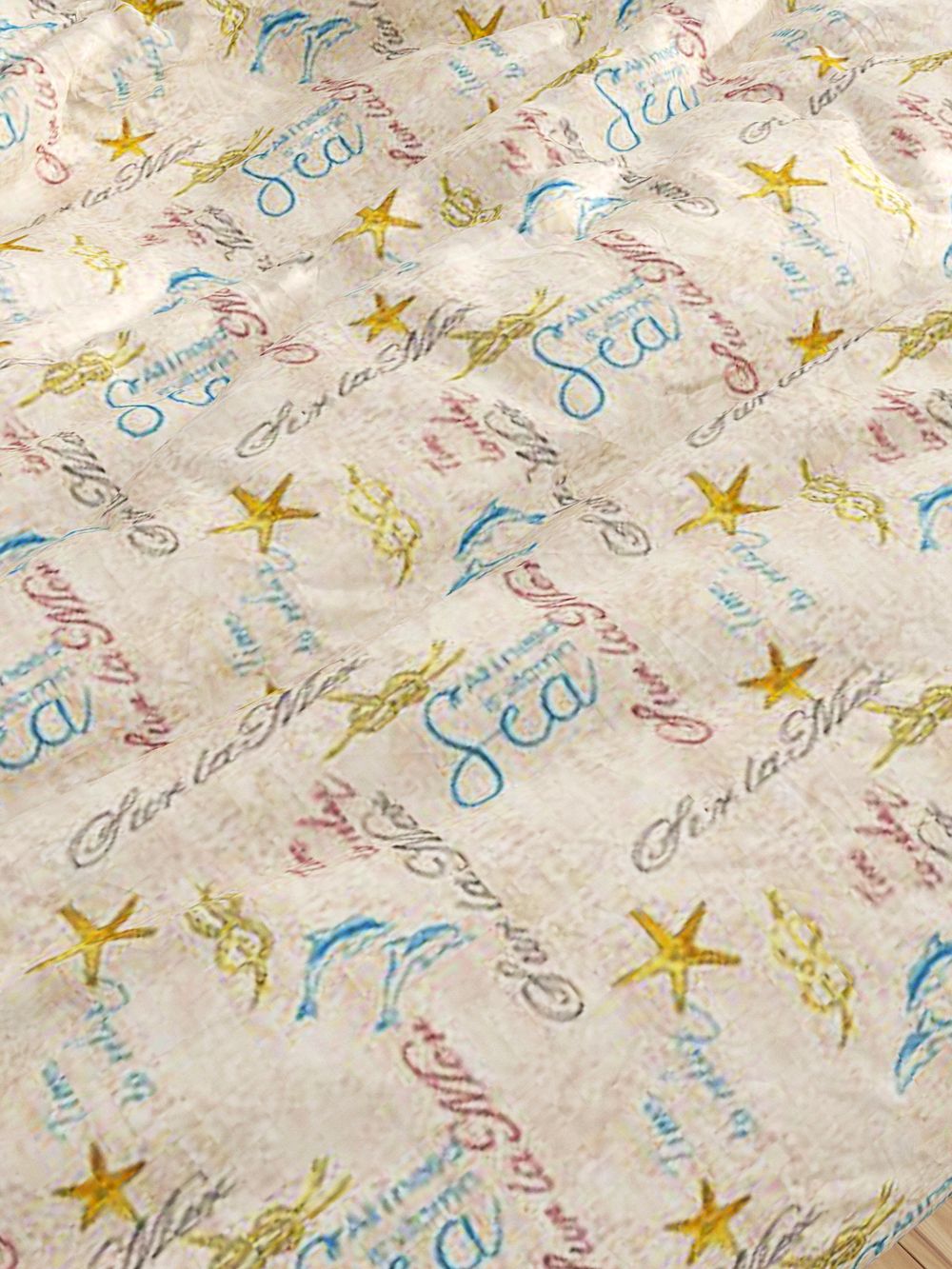 Постельное белье Сказка "Дельфины" 2-спальный Наволочка 70х70 см 2 шт Простынь на резинке 160х200 см Пододеяльник 175х215 см, перкаль