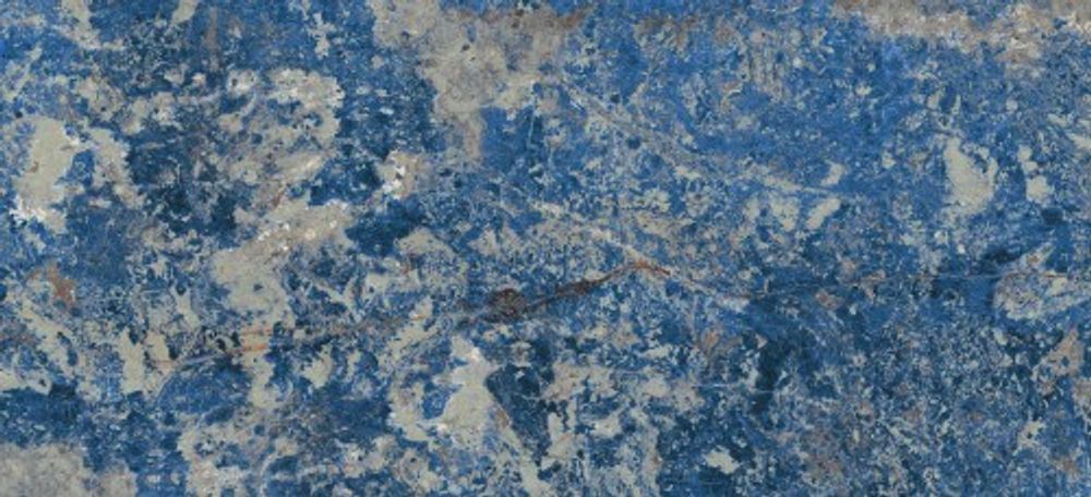 Керамогранит Bijoux Sodalite Bleu Glossy 6mm 120x280