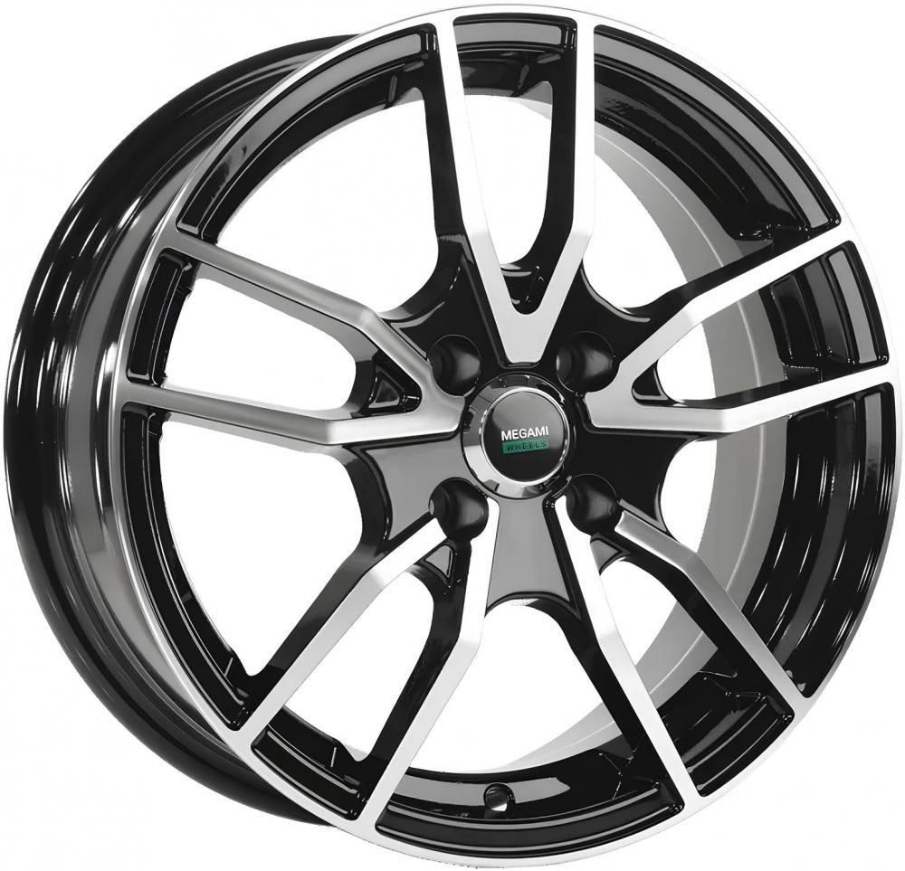 Megami MGM-20 6x15 4x100 ET 46 Dia 54.1 (BKF)
