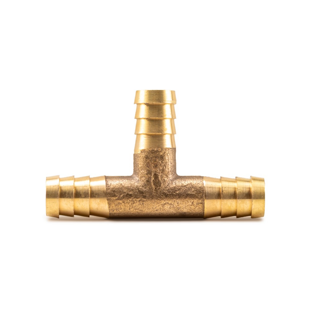 Тройник-соединитель латунный AERO ёлочка 10мм