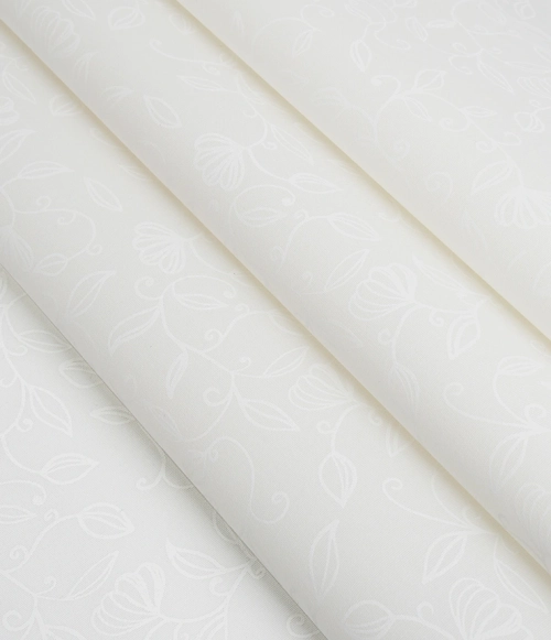 Рулонные шторы витражные Леона Белый