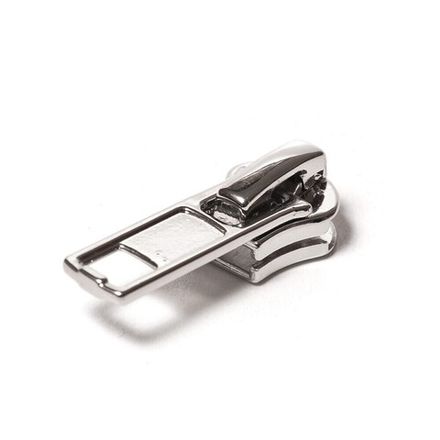 Бегунок металл №8 "Judson", светлый никель