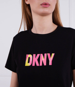 Футболка S/S REFLECTIVE LOGO DKNY - черный(P3BHDDNA)