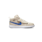 Кроссовки Air Jordan 1 Mid ALT Utility Fleece, беж.