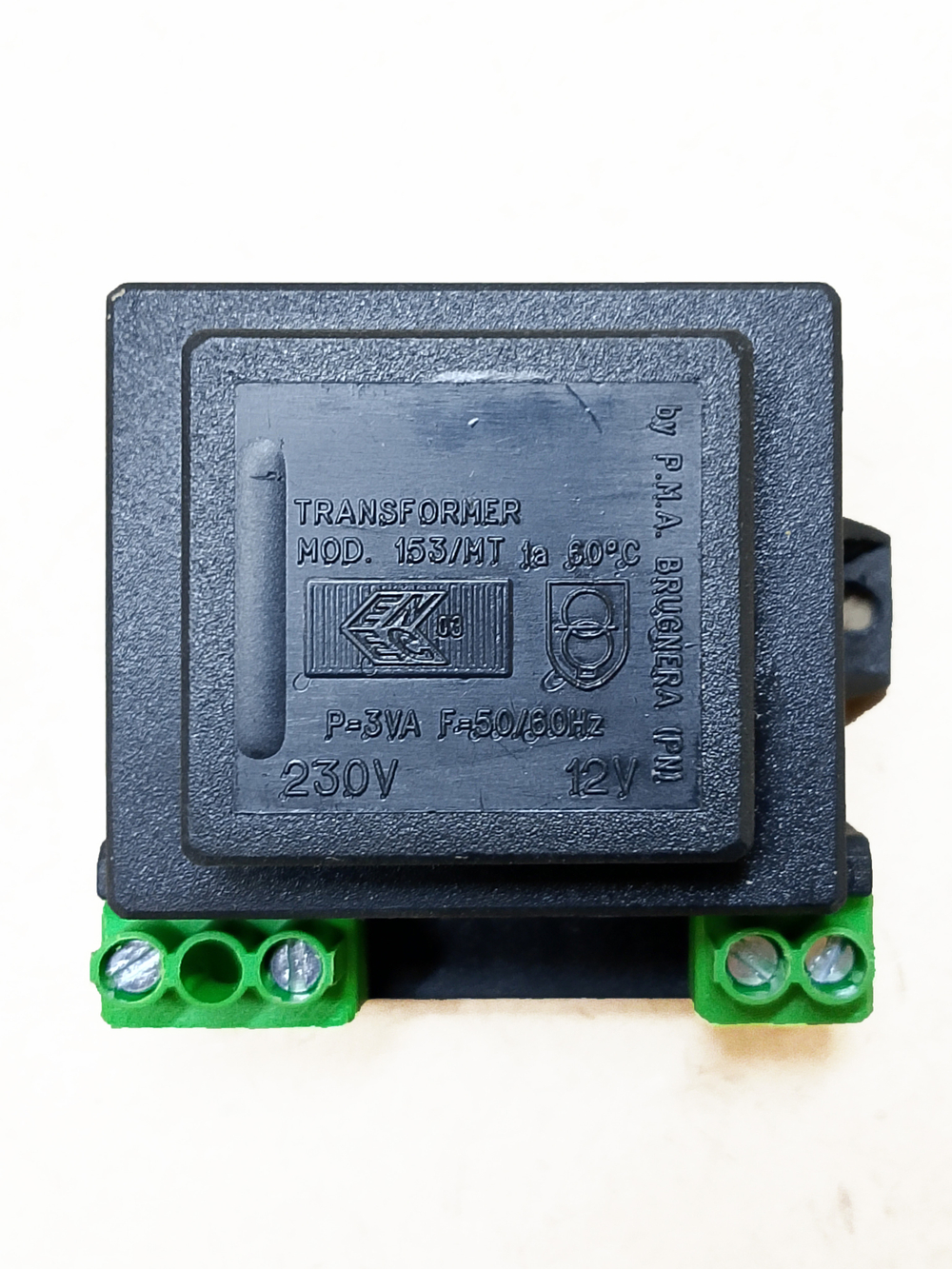 Трансформатор для контроллера 230/12В, Mod. 153/MT (P.M.A. BRUGNERA)