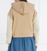 Худи TWINSET - светло-коричневый(241TP3434)