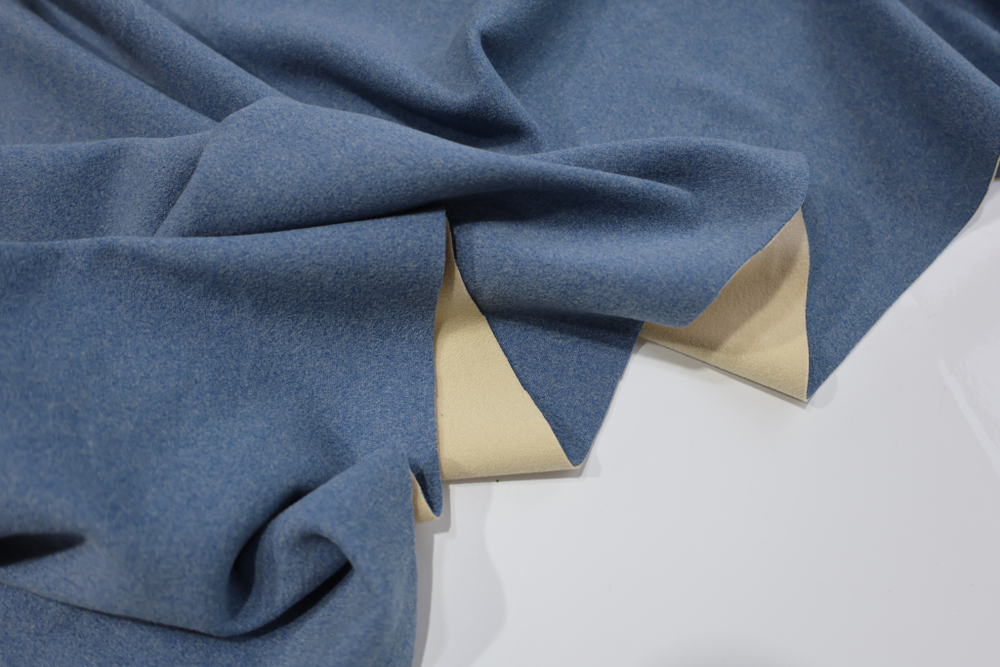 ИНДИГО - Кашемировое двухстороннее термополотно для термобелья (1379 Маша)