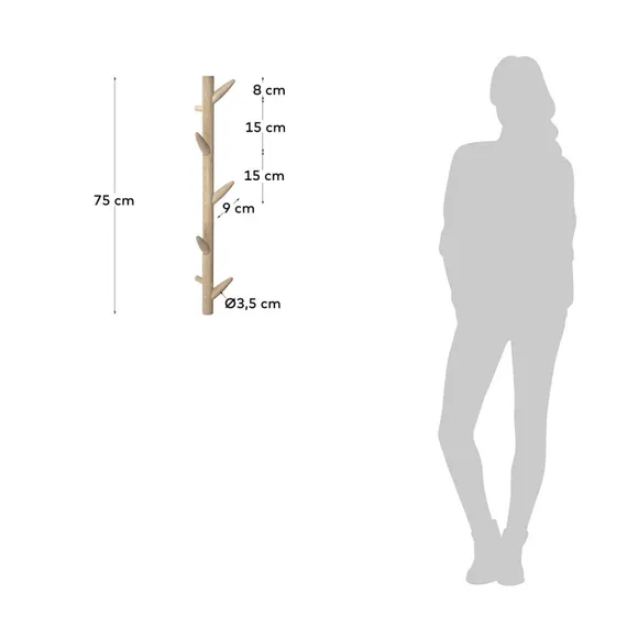 Настенная вешалка Natane