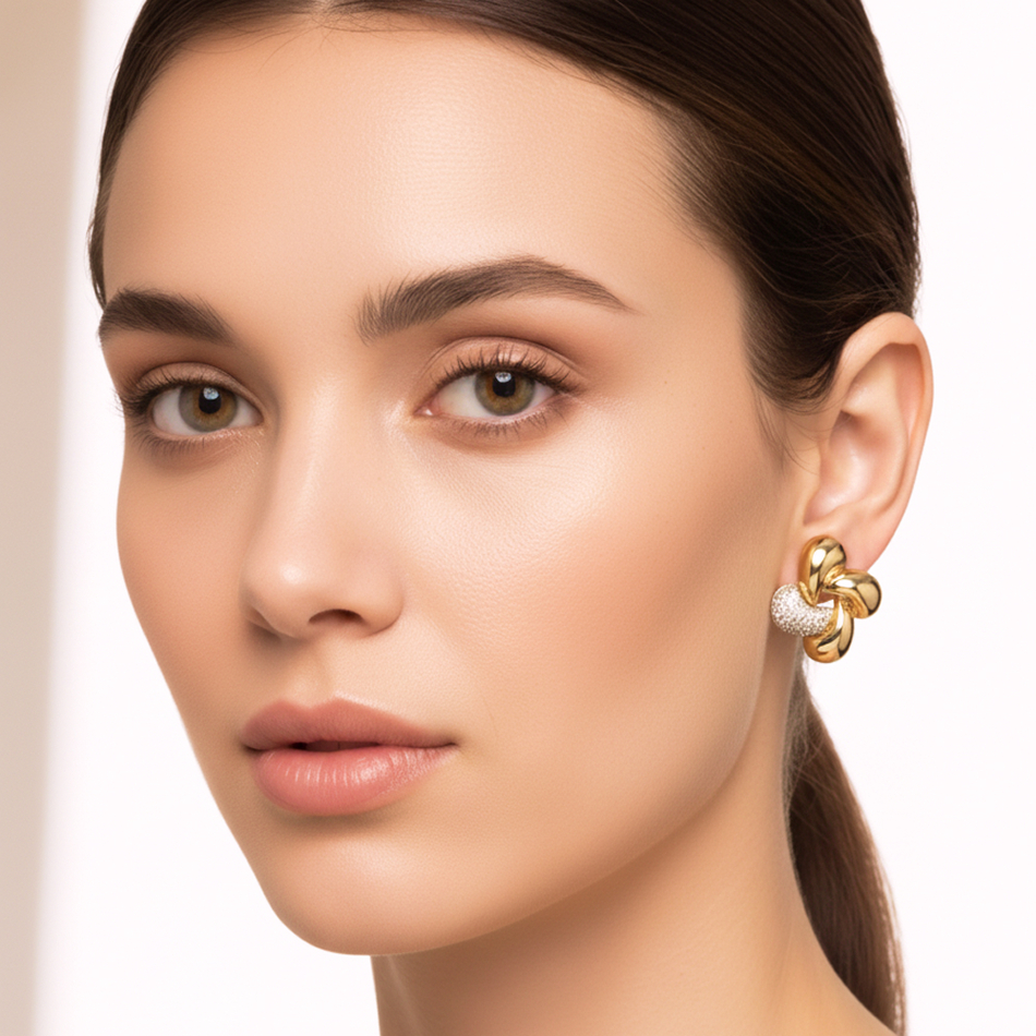 Серьги Fiore Luna AG209991E-001 G
