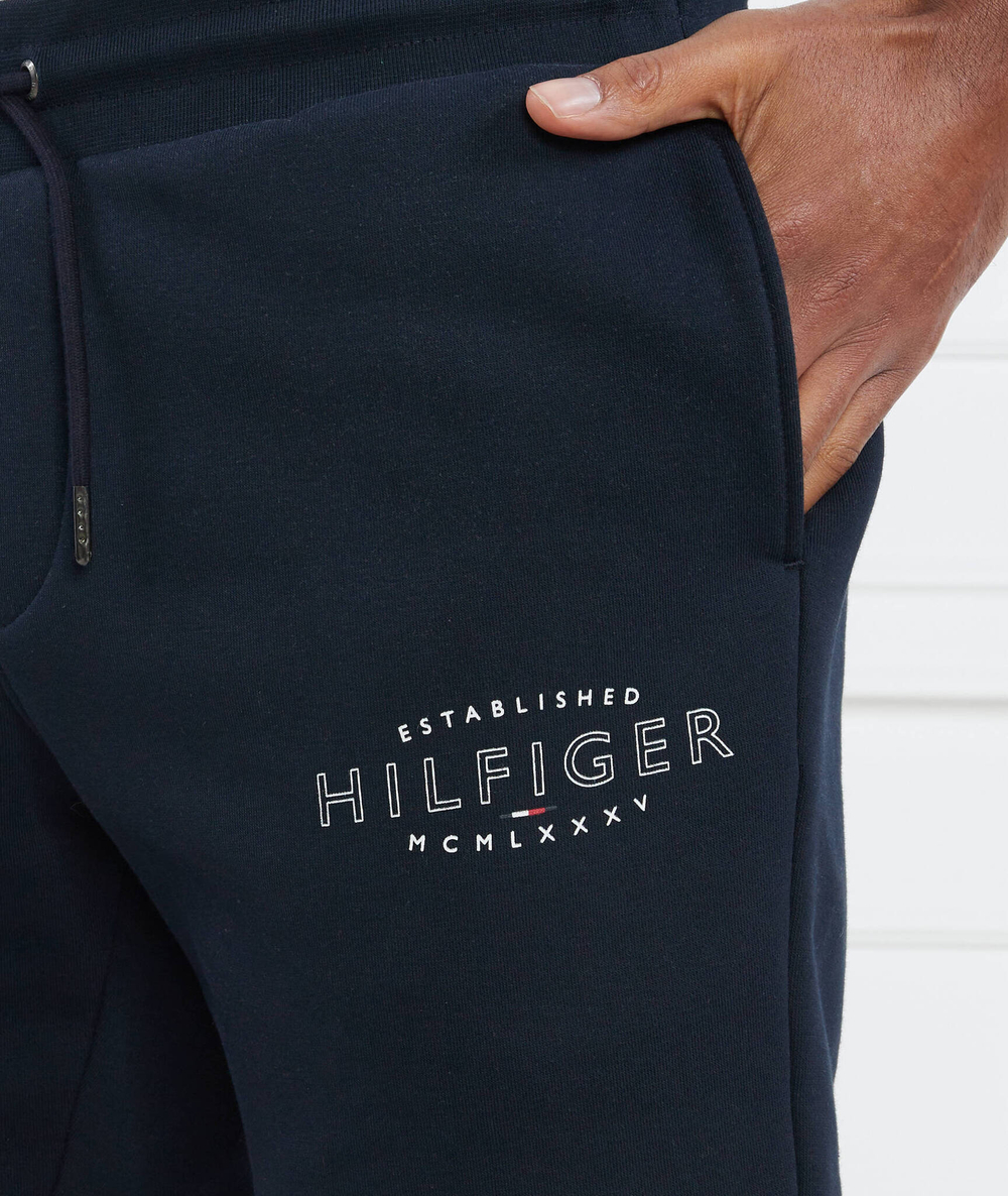 Шорты HILFIGER CURVE LOGO SWEATSHORT Tommy Hilfiger - темно-синий(MW0MW30014)