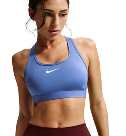 ТОП теннисный Nike Swoosh Medium Support Non-Padded Sports - sapphire/white